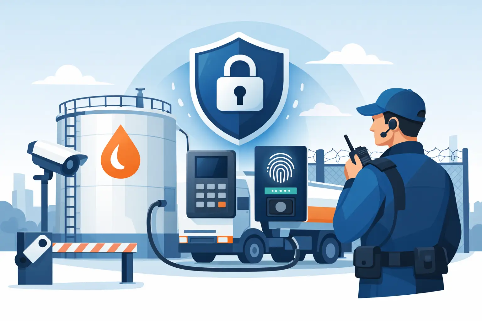 How to Secure Diesel Storage Tank Access