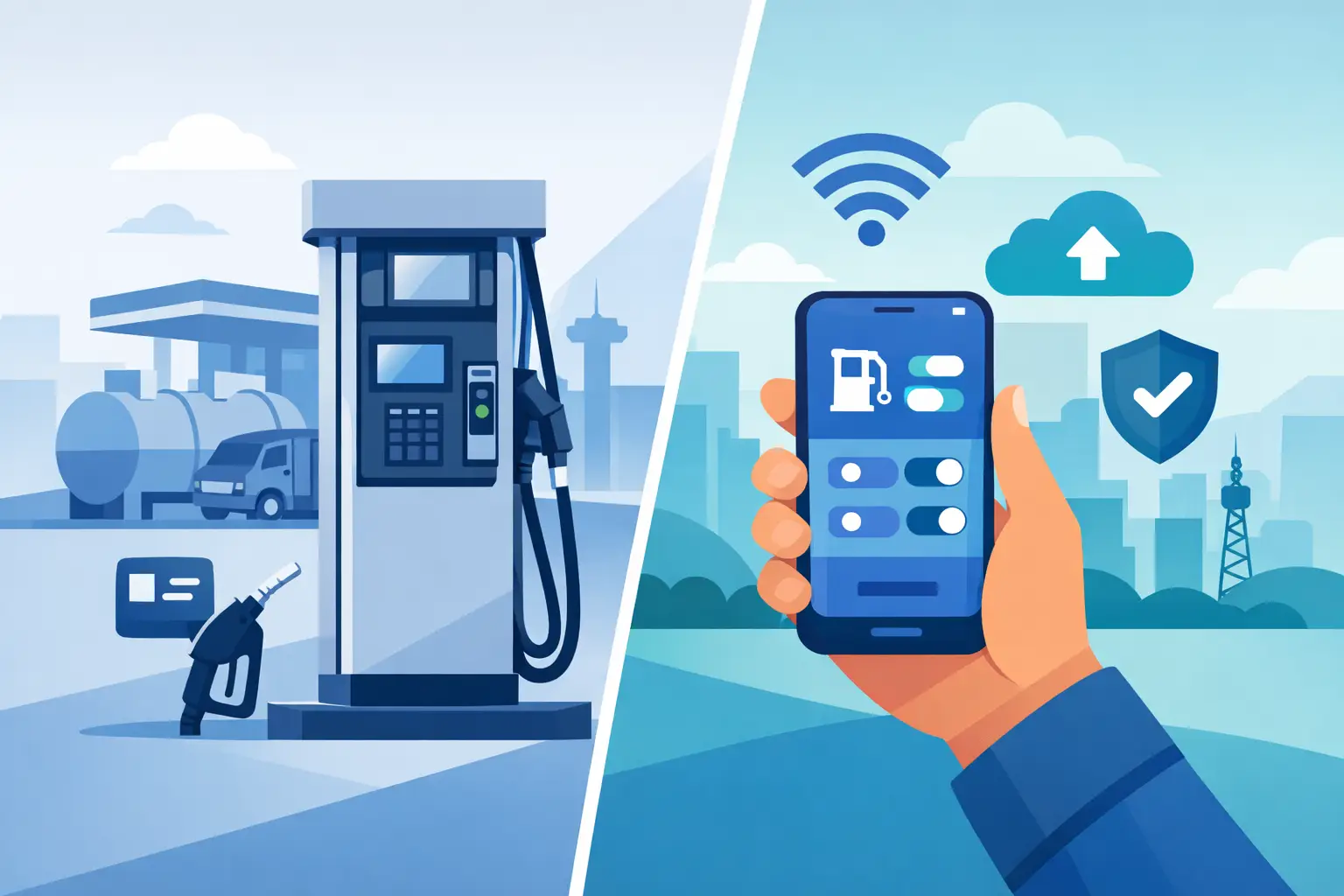 Pedestal Fuel Systems vs App Access