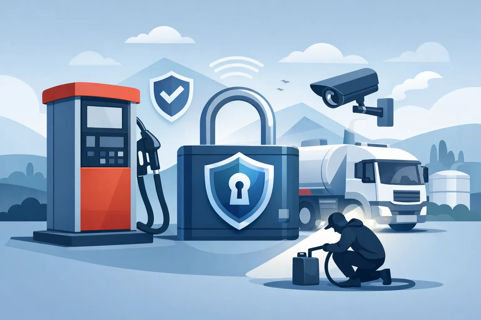 Diesel Pump Security That Stops Fuel Loss