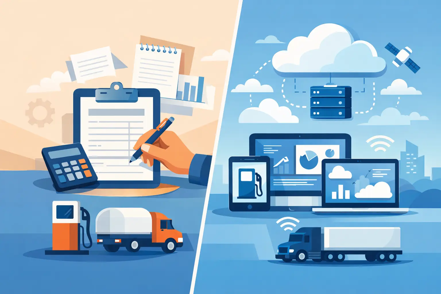 Manual Fuel Logs vs Cloud Records