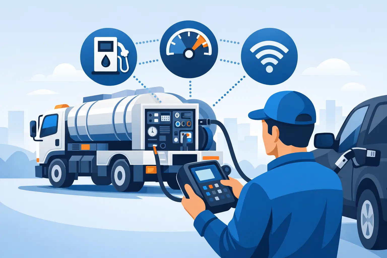 Mobile Fuel Truck Dispensing Controls Explained