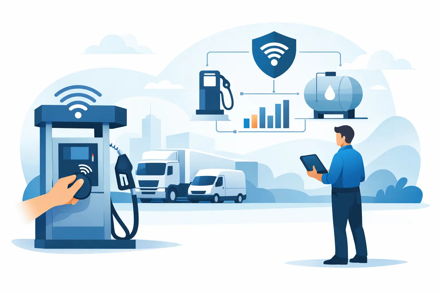 RFID Fuel Control for Fleet Pumps Explained