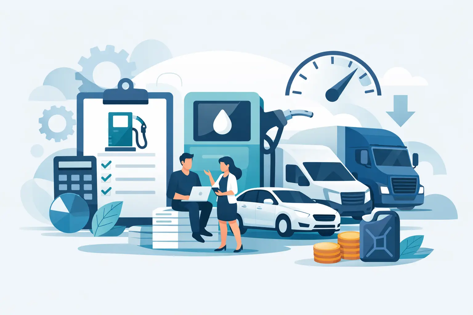 How to Reduce Fleet Fuel Admin Fast