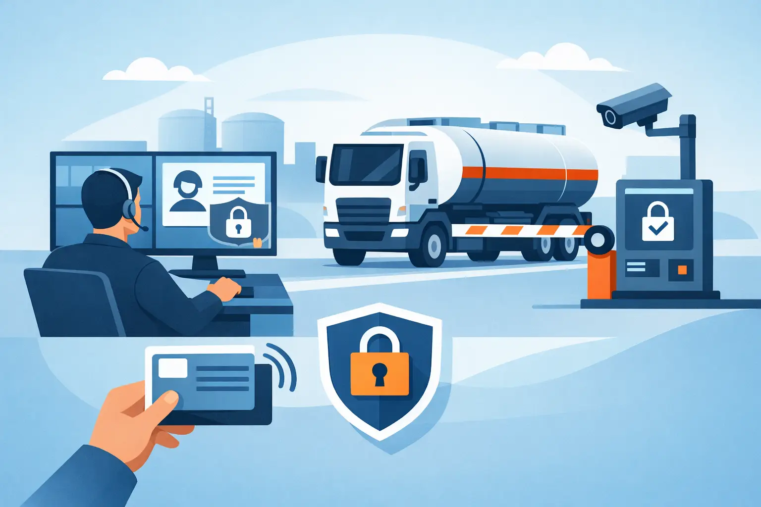 How to Control Fuel Truck Access Securely