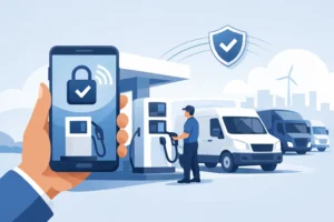 Smartphone Authorised Fuel Pump Access for Fleets