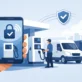 Smartphone Authorised Fuel Pump Access for Fleets