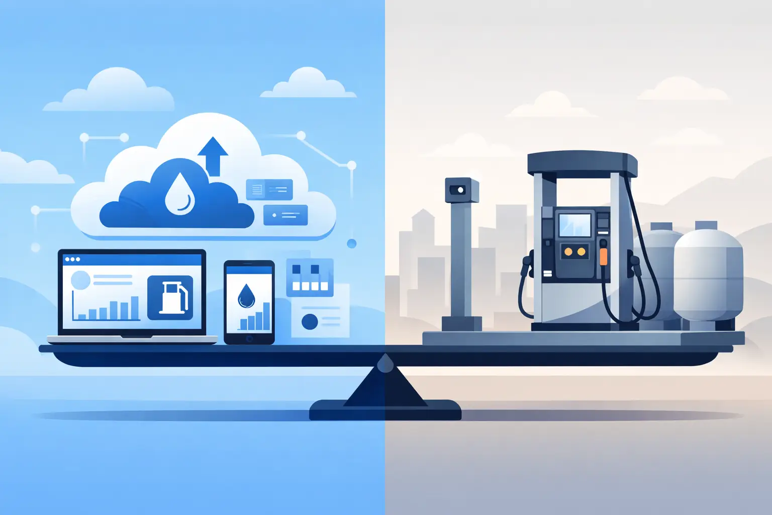 Cloud Fuel Software vs Pedestal Systems Compared
