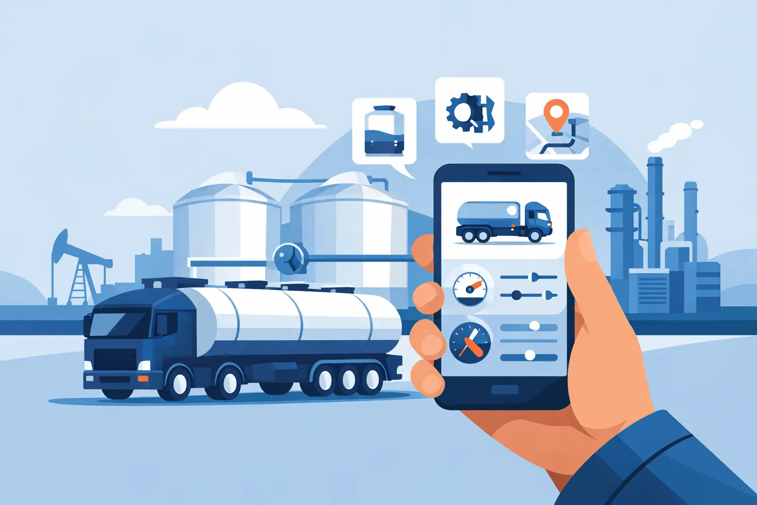 Mobile Tanker Control Implementation Example