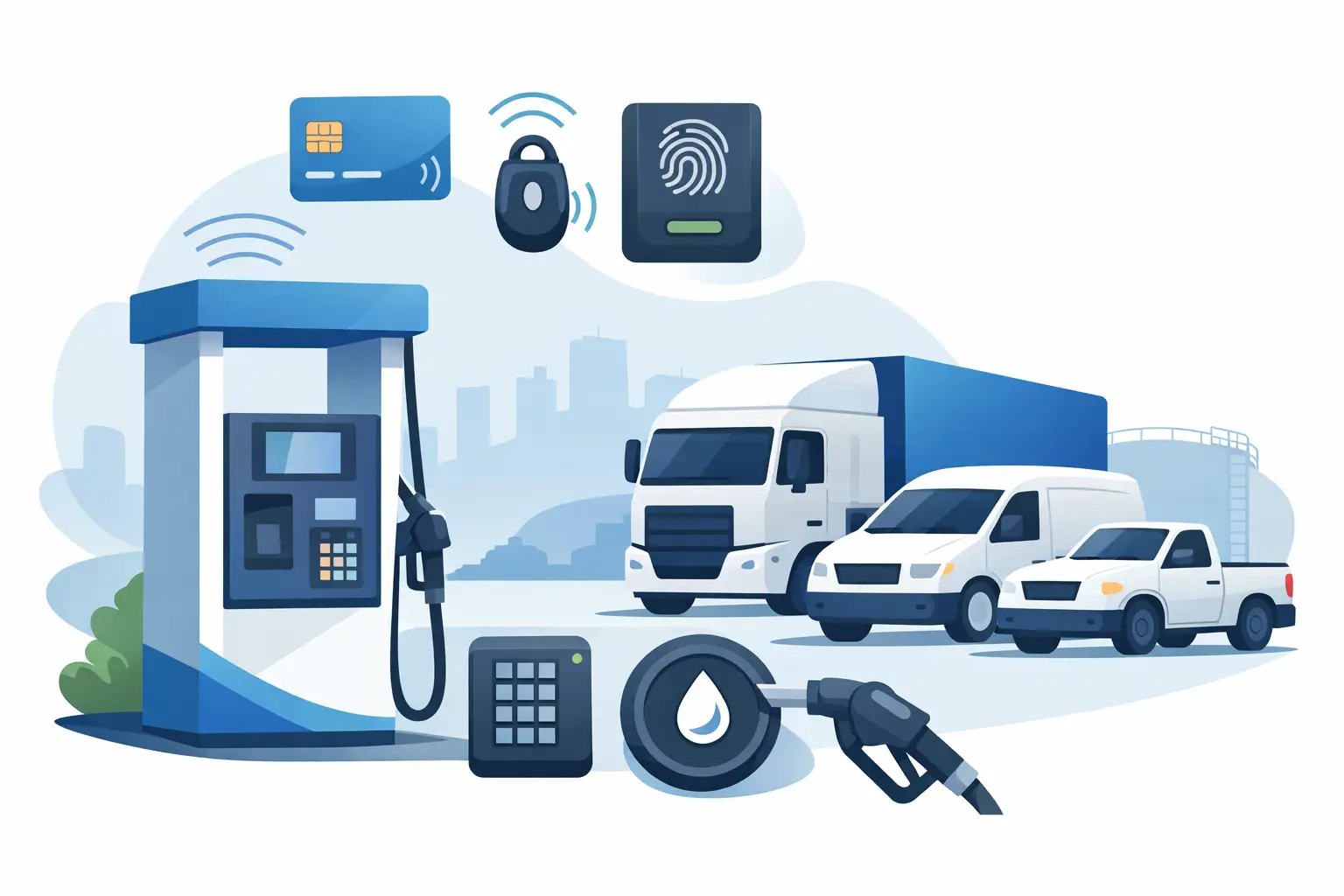 Top Pump Access Control Methods for Fleets